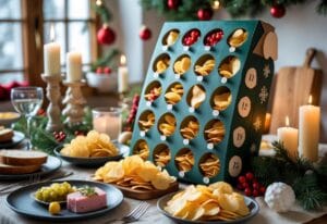 Read more about the article Den ultimative guide til en julefrokost med en julekalender fyldt med chips