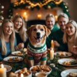 Sådan gør du julefrokosten ekstra hyggelig med en juletrøje til din hund